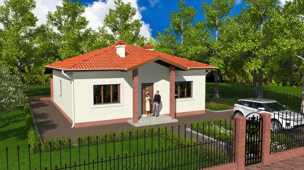 Жилой дом в Адербиевке