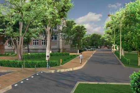 Территория университета КГУКИ г. Краснодар