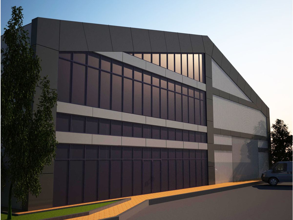 Торгово промышленный ангар с. Тамань