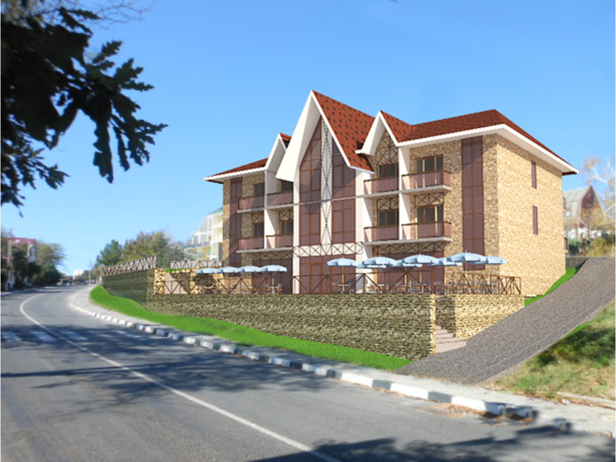 Гостиница с магазином х. Бета г. Геленджик