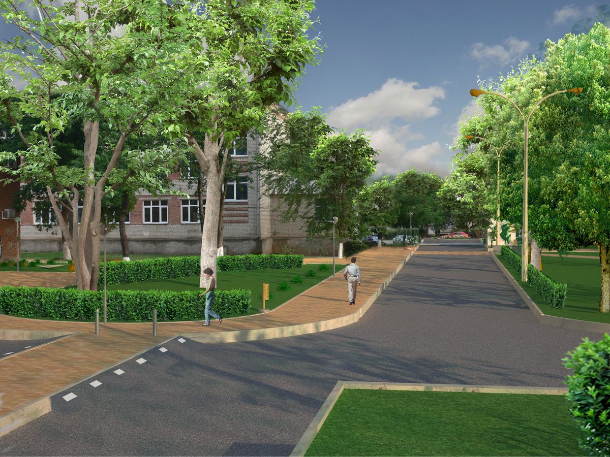 Территория университета КГУКИ г. Краснодар